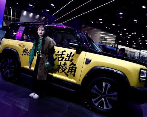 "China's Electric Vehicle Giants Bet Big on Autonomous Driving"